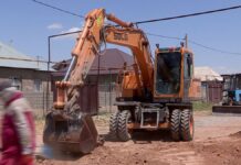 В жилом массиве Нуршуак провели природный газ