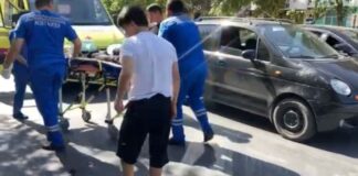 Девушку, переходившую дорогу в неположенном месте сбили в Шымкенте