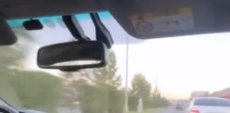 Шымкентский лихач нарушил сразу три статьи адмкодекса