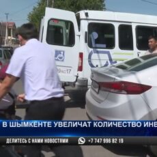 В Шымкенте увеличат численность транспорта инватакси