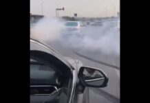 Водитель Мерседеса «надрифтовал» на штраф