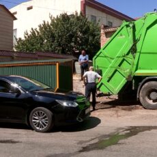 Мусорная площадка в Шымкенте — зловонное яблоко раздора