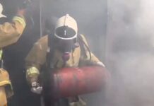 Каково это, бежать из пожара с газовым баллоном в руках