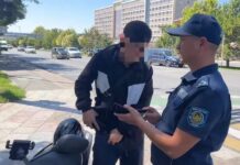 Около 100 самокатчиков и мопедистов наказали в Шымкенте