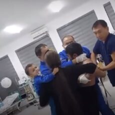 Напавший на медработников мужчина задержан