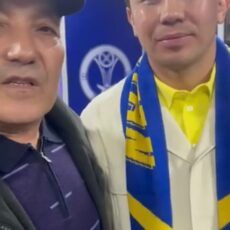 Геннадий Головкин передал привет акиму Шымкента