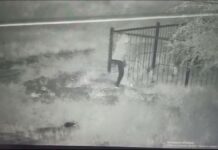 Кража топлива с заправки попала на камеру в Шымкенте