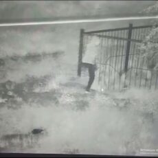 Кража топлива с заправки попала на камеру в Шымкенте