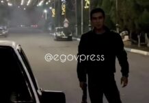 «Вооруженный» бизнесмен попал на видео в Туркестанской области