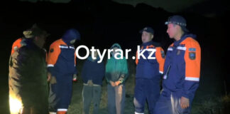 Двоих детей спасли в горах Туркестанской области