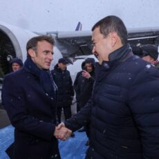 Эмманюэль Макрон прибыл в Астану