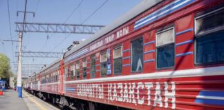 Поликлиника на рельсах: медпоезд прибыл в Туркестанская область