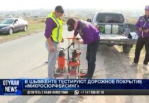 В Шымкенте внедряют новую технологию строительства автодорог