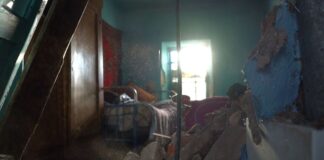 В Шымкенте разрушился дом после аварии на водосточном коллекторе