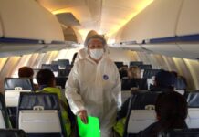 Опасная инфекция на борту: учения прошли в аэропорту Шымкента