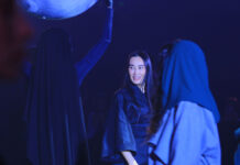 Казахстанский дизайнер Айнур Турисбек представила новую коллекцию — stage fashion musical LÚNAsezim