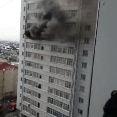 Подробности пожара в ЖК «БИИК» в Шымкенте