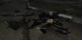 Три машины столкнулись в Шымкенте. Есть пострадавшие