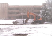 Дворец «Фосфорник» обнесут забором после трагедии