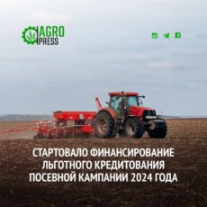 Стартовало финансирование льготного кредитования посевной кампании 2024 года