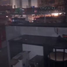 Пожар случился на заправке в Туркестанской области