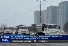 Как справляются коммунальные службы с последствиями снегопада в Шымкенте