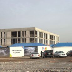 Строительство Дворца школьников в микрорайоне Туран приостановлено