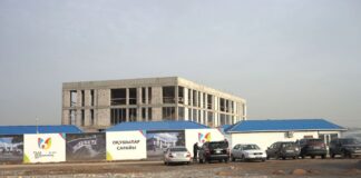 Строительство Дворца школьников в микрорайоне Туран приостановлено