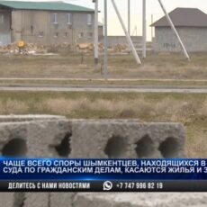 Земельные споры: суд по гражданским делам в Шымкенте подвел итоги