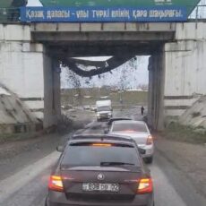 ЖД мост обрушился в Туркестанской области