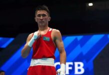 Боксер из Шымкента выиграл путевку на Олимпиаду в Париже