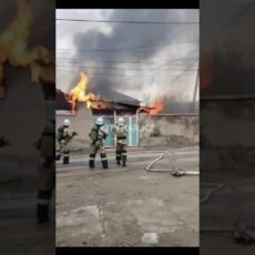 22-летний парень получил ожог в ходе пожара в Шымкенте