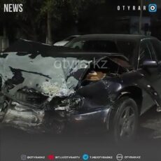 Граждане Таджикистана попали в ДТП в центре Шымкента