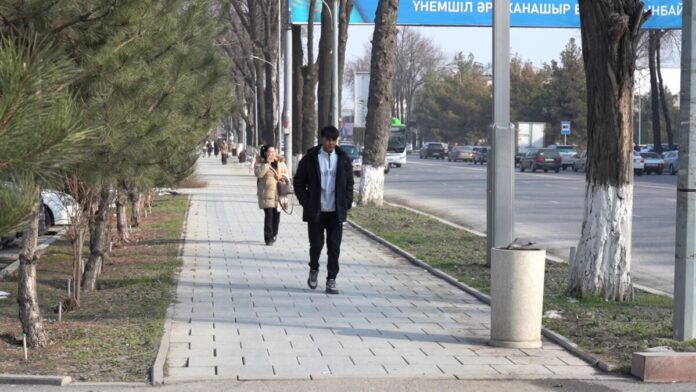 Весна, март, 2024 г. в Шымкенте