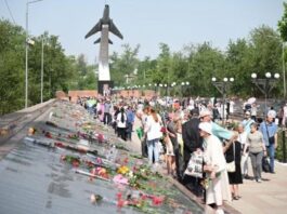 Мемориал Славы в день Победы