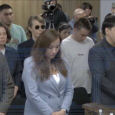 Ксения Собчак приехала освещать суд Куандыка Бишимбаева