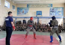 Жаркие схватки и неожиданные нокауты: чемпионат по рукопашному бою в Шымкенте