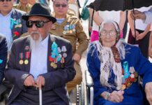 Шымкент чтит героев Великой Отечественной войны Участники Великой Отечественной войны