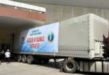 Шымкент отправляет 20 тонн гуманитарного груза пострадавшим на севере