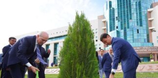 Председатель Великого национального собрания Турции приехал в Туркестан