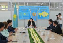 Назгуль Сагиндыкова рассказала жителям Шымкента о реализации новой социальной политики