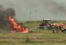 Укрепление готовности служб гражданской защиты к лесостепным пожарам