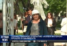 «Аллею матерей» построили дети экс-депутата Рашкуль Оспаналиевой