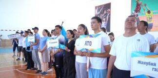 Журналисты Шымкента и области состязались в спартакиаде