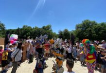 В Шымкенте организовали яркий праздник для детей гвардейцев