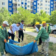 Акция «Таза Казахстан» продолжается в Туркестанской области