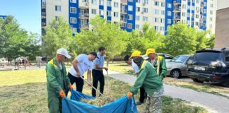 Акция «Таза Казахстан» продолжается в Туркестанской области