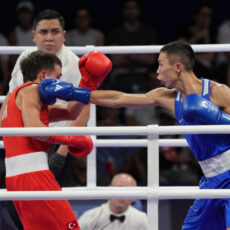 Бибосынов победил чемпиона Европы в первом поединке Олимпиады-2024