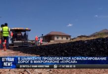 В микрорайоне «Курсай» дождались асфальтированных дорог