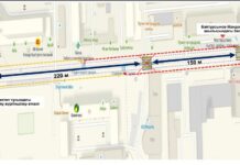 Пешеходный переход рядом с остановкой Студгородок ликвидировали